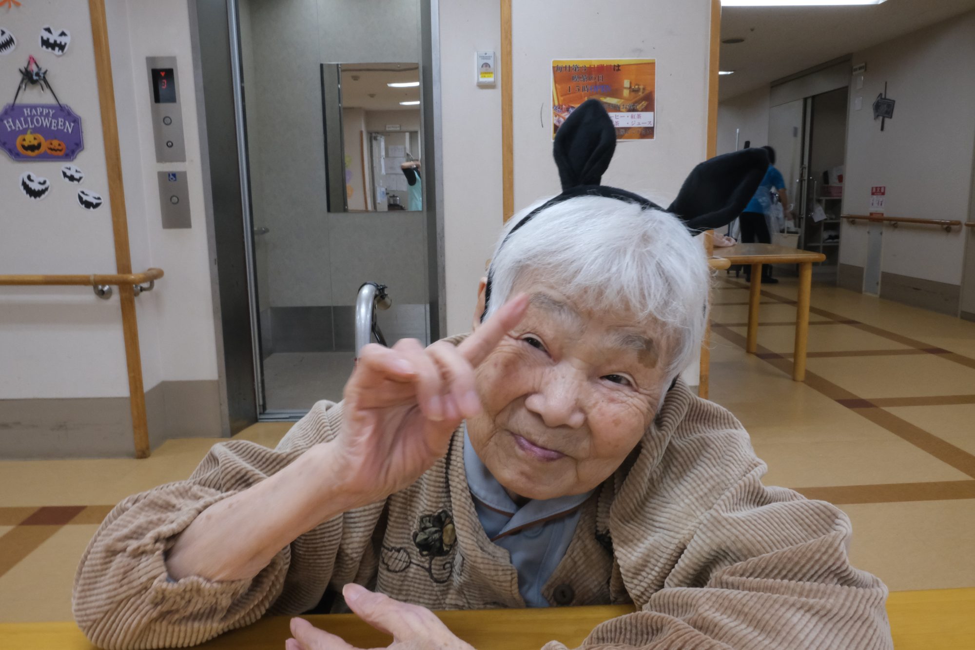 ３階　ハロウィン記念写真